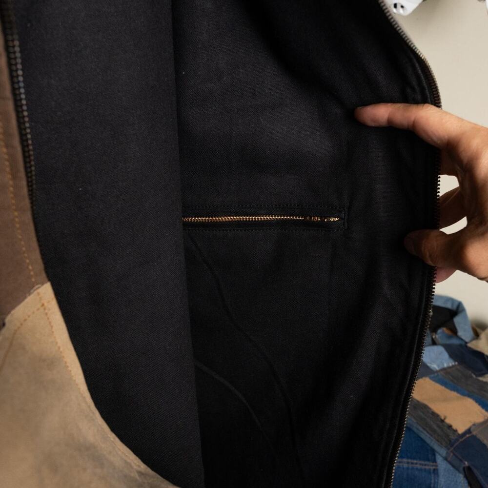 Custom patchwork carhartt chore jacket - image 8